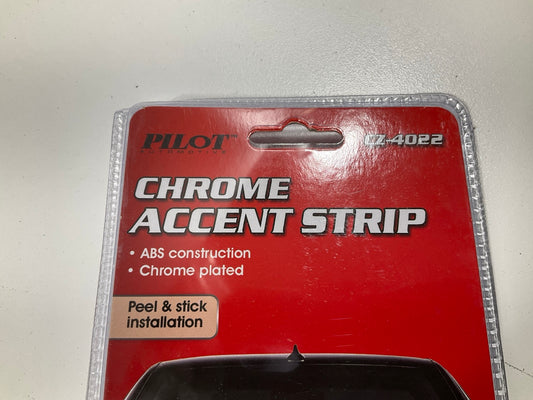 Pilot  CZ-4022 Universal Chrome Bumper Strip Car Accent