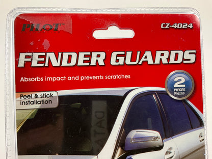 Pilot CZ-4024 Universal Black Fender Fender Guards, Peel & Stick - 2 PACK