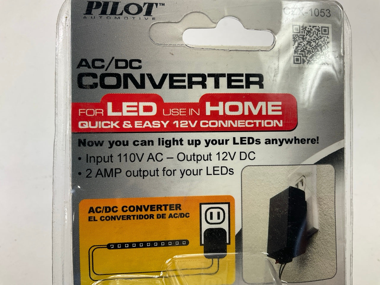 Pilot CZX1053 AC/DC Power Converter - Use Auto LED Light Strips In Your Home