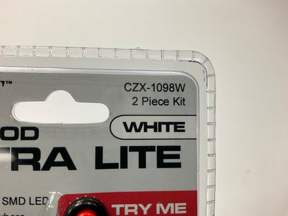 (5) Pilot CZX-1098W SMD POD White Flat LED Lights - 1/2 Watt - 2 PACK