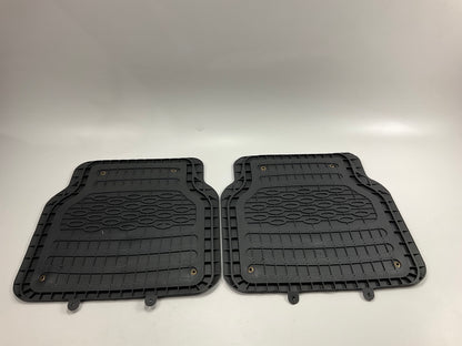 Pilot FM-09E Universal Rubber Heavy Duty Car Interior Floor Mats - Black