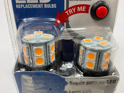 Pilot IL-3156A-15 # 3156 LED Amber Light Bulbs, Pair