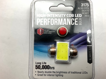 Pilot IL-3175AW Light Bulb High Intensity Cob LED 50,000HRS DE3175,DE3022, 3022