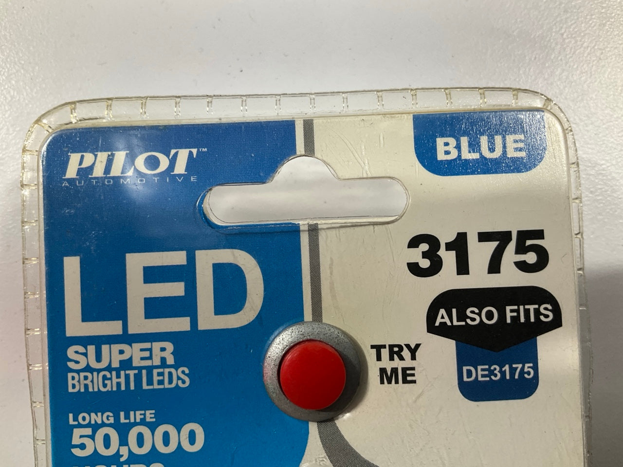 Pilot IL-3175B - Blue LED Dome Light Bulb (DE3175), 12V, 50,000HRS, 2LEDs