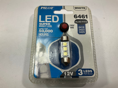 Pilot IL-6461W Super Bright White LED Light Lamp Bulb 12V For 6461 6418 3423