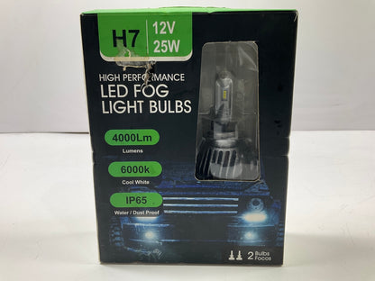 Pilot IL-H7 High Performance LED Fog Light Bulb 2PC / 6000K,  12V 25W