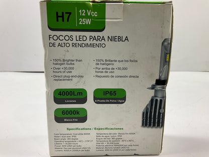 Pilot IL-H7 High Performance LED Fog Light Bulb 2PC / 6000K,  12V 25W