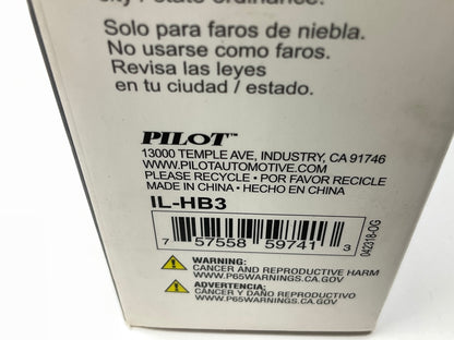 Pilot IL-HB3 LED Fog Light Bulb, For HB3 / HB4 Applications, 2PC / 6000K