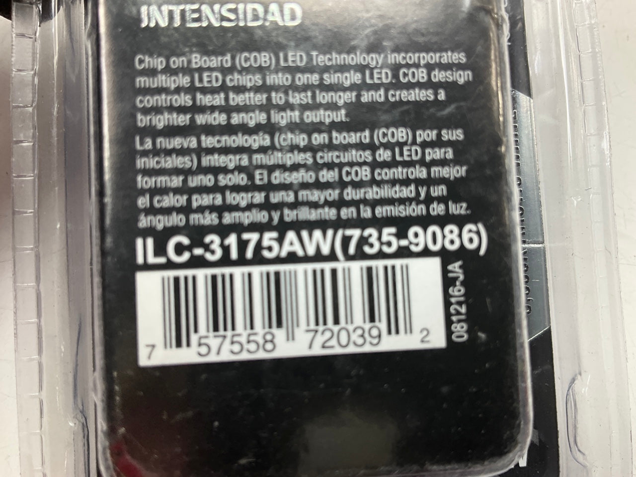 2 Pilot ILC-3175AW Arctic White High Intensity LED COB Light Bulb For 3175, 3022