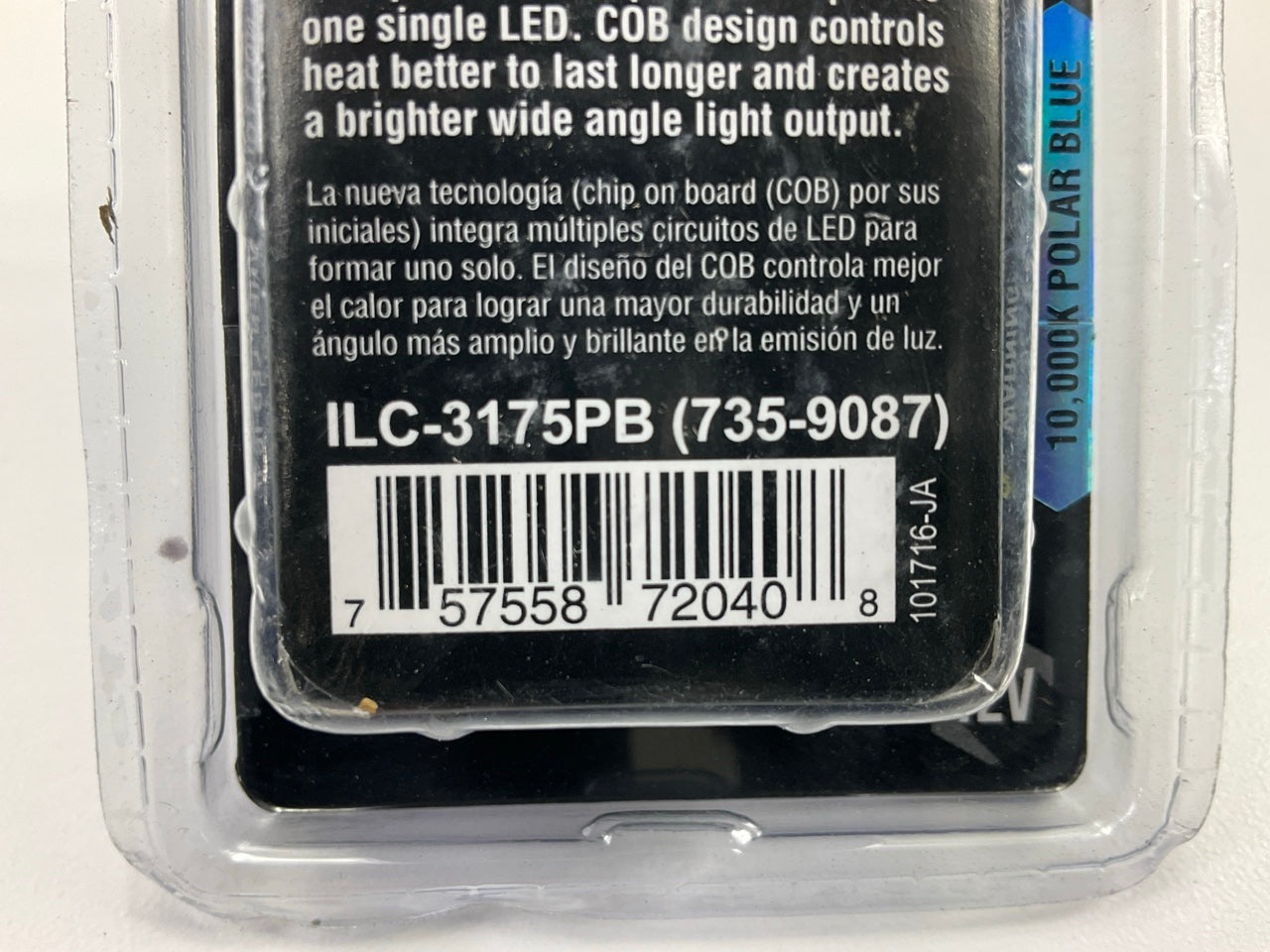 (2) Pilot # 3175 High-Intensity COB LED Light Bulbs, 50,000 HOURS, DE3022, 3022