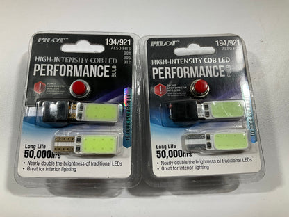 (2) Pilot ILC-921PB Hi-Intensity Cob LED Light Bulbs(904,906,912),12V, 50,000HRS