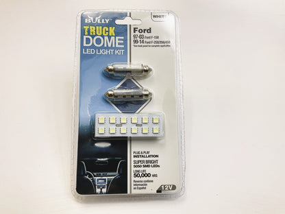 1999-2014 Ford F-250 F-350 F-450 SD Interior LED Dome Map Light Bulb Upgrade Kit