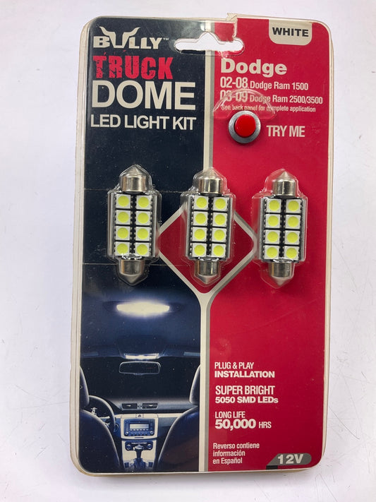 White LED Dome Light Bulb Kit For 2002-2008 Dodge Ram 1500 2500 3500 Pickup