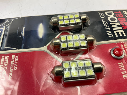 White LED Dome Light Bulb Kit For 2002-2008 Dodge Ram 1500 2500 3500 Pickup