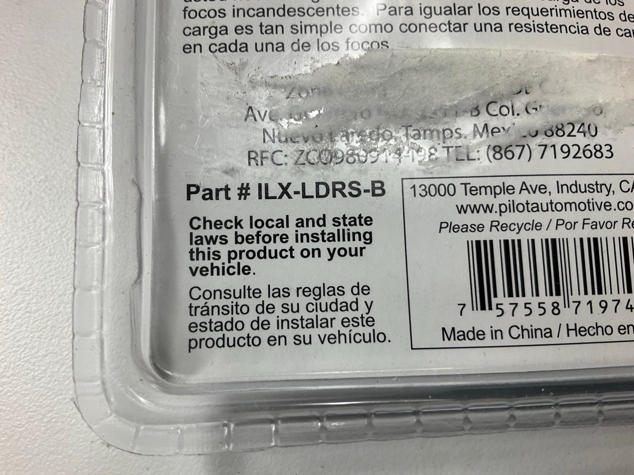 Pilot ILX-LDRS-B LED Headlight Upgrade Canbus Load Resistors, PAIR, 25 Watt 6RJ