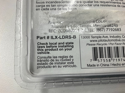 Pilot ILX-LDRS-B LED Headlight Upgrade Canbus Load Resistors, PAIR, 25 Watt 6RJ