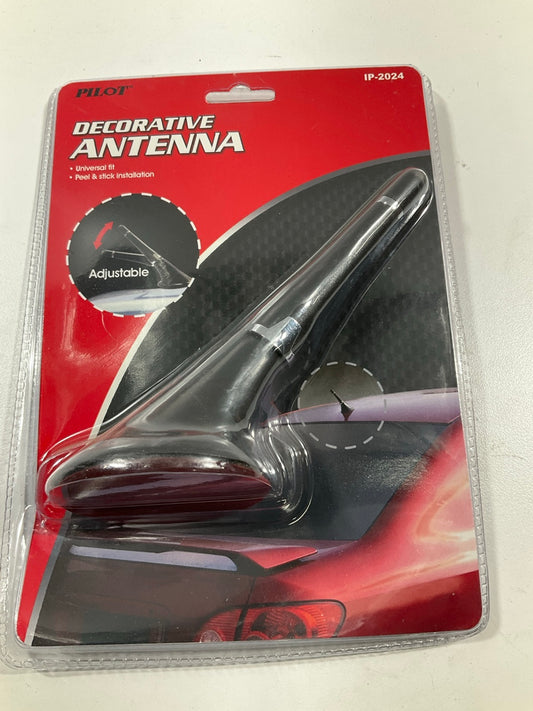 Pilot IP-2024 Automotive Decorative Vehicle Antenna - Black/Chrome Universal Fit