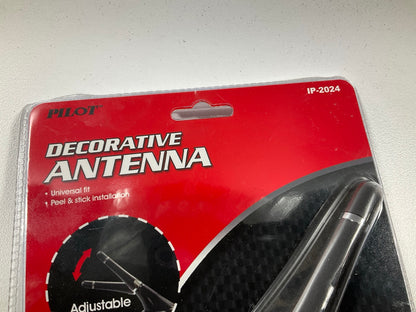 Pilot IP-2024 Automotive Decorative Vehicle Antenna - Black/Chrome Universal Fit