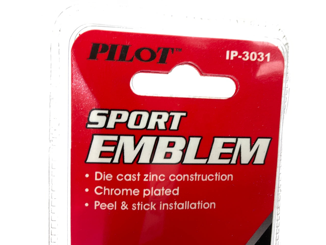 Pilot IP-3031 ''SPORT'' Black Die-Cast Emblem