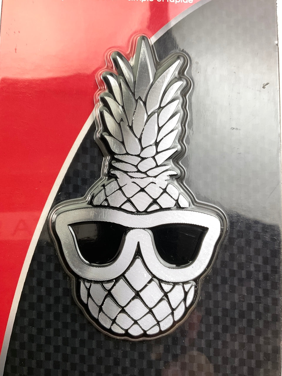 Pilot IP-3098 8 In. Automotive Emblem Pineapple - No Crystals