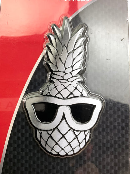 Pilot IP-3098 8 In. Automotive Emblem Pineapple - No Crystals