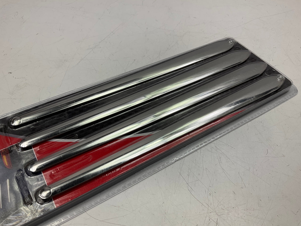 Pilot IP-3118 Universal Polished Stainless Steel Bumper Trims, 4pc. Kit