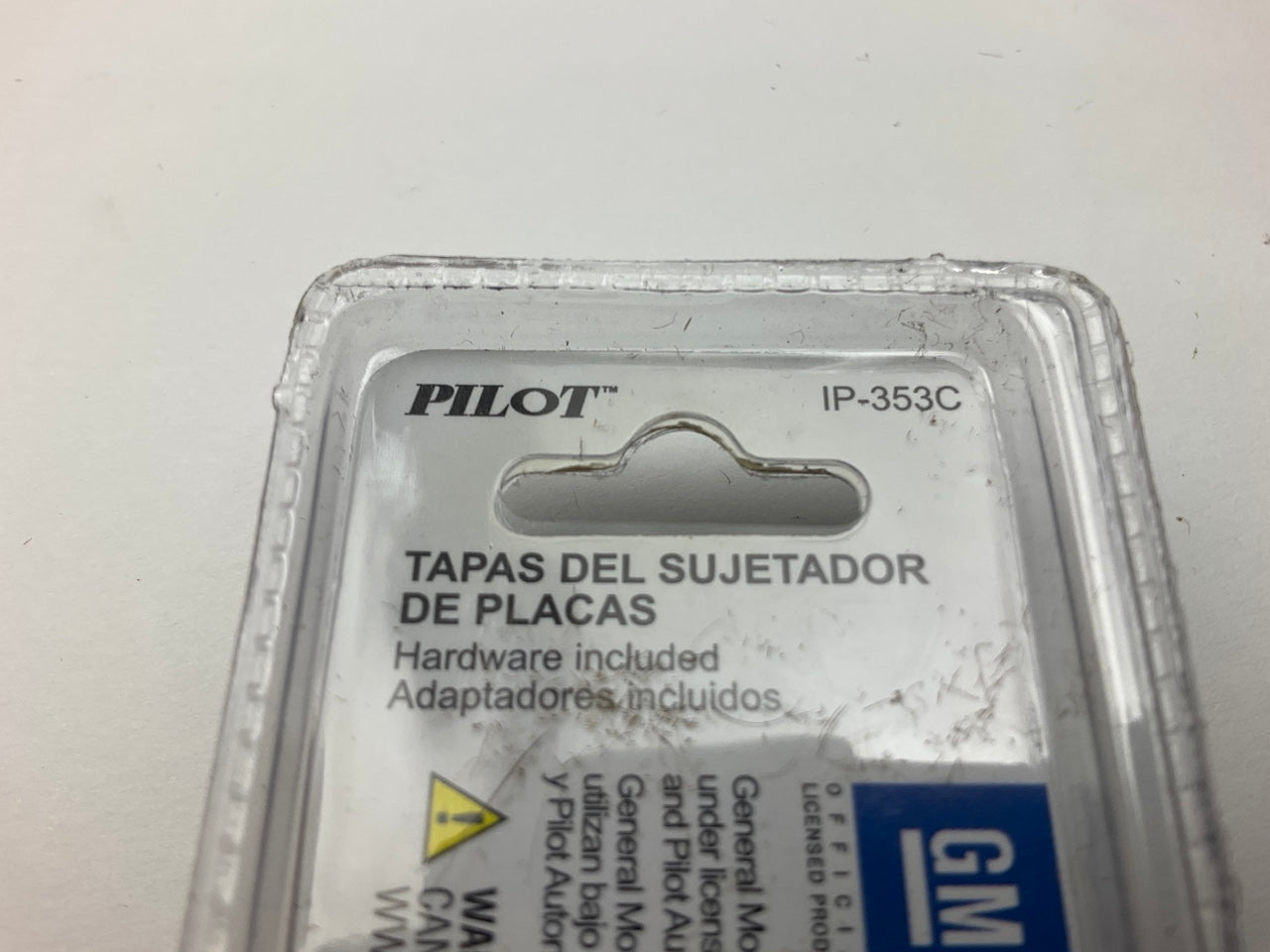 Pilot IP-353C Chevy Logo License Plate Fastener Caps