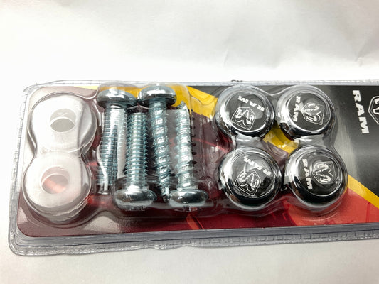 Pilot IP-353D Logo License Plate Fastener Caps For RAM