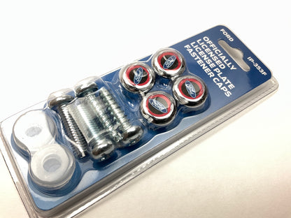 Pilot IP-353F Ford Logo License Plate Fastener Caps