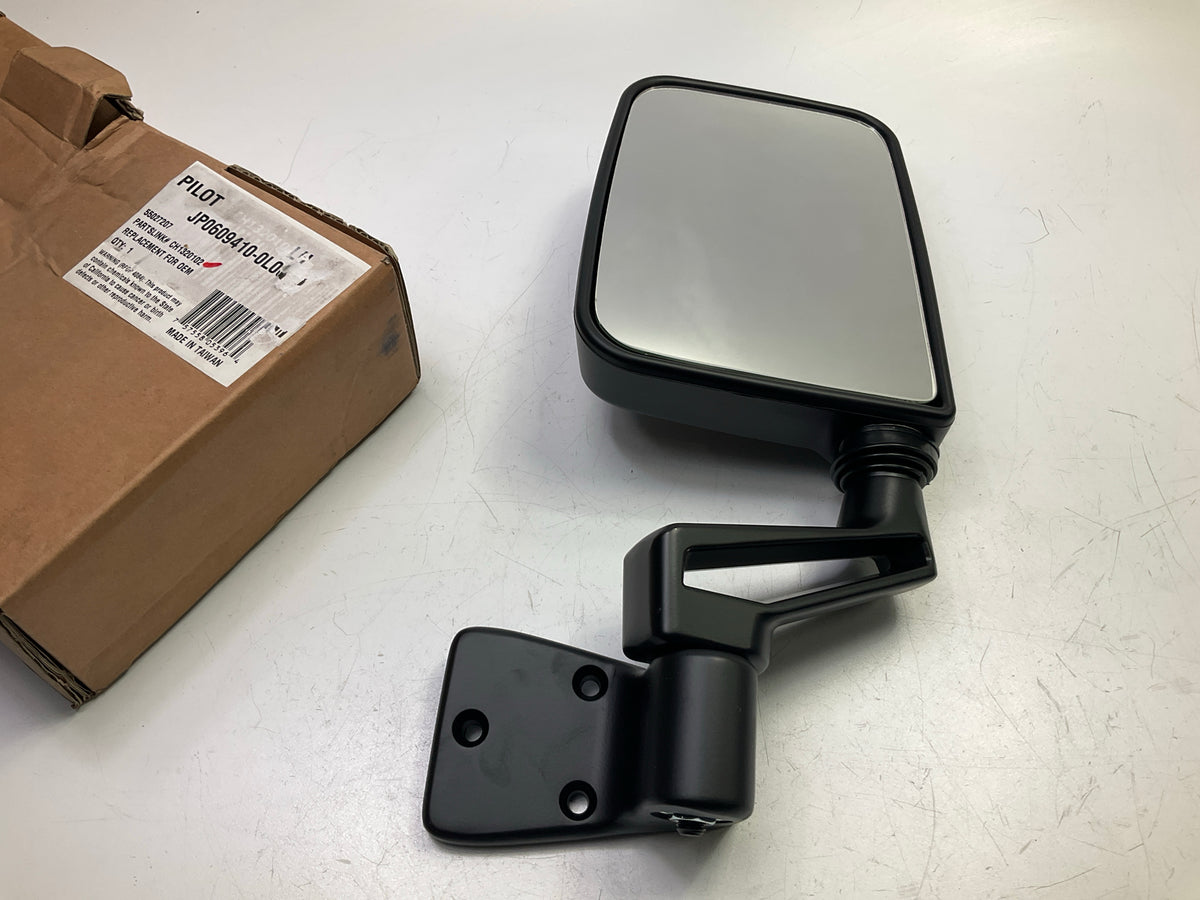 Pilot JP0609410-0L00 Left Mirror For 1987-1995 Jeep Wrangler