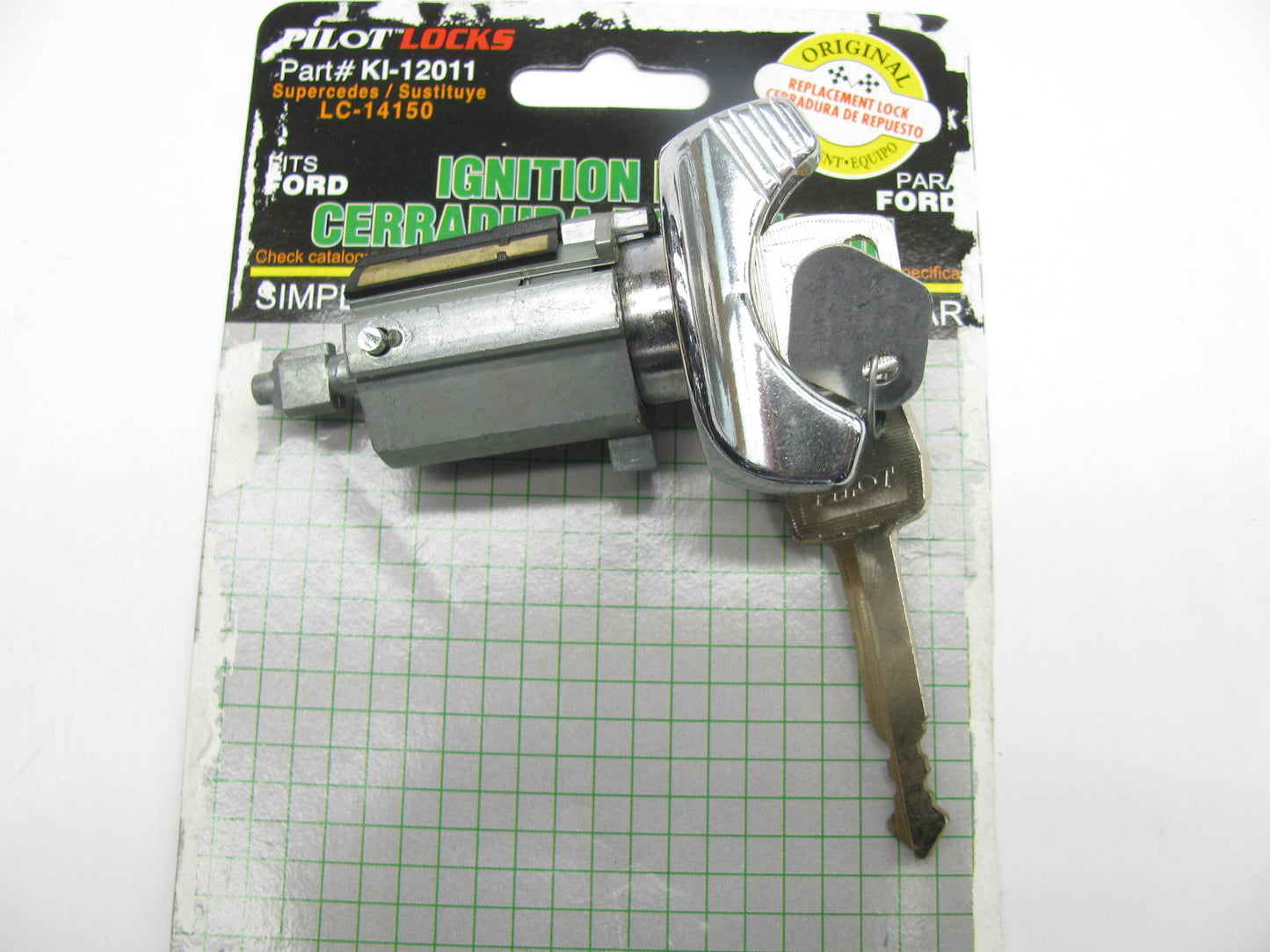 Pilot LC61 Ignition Lock Cylinder 1990-1995 Ford Vehicles