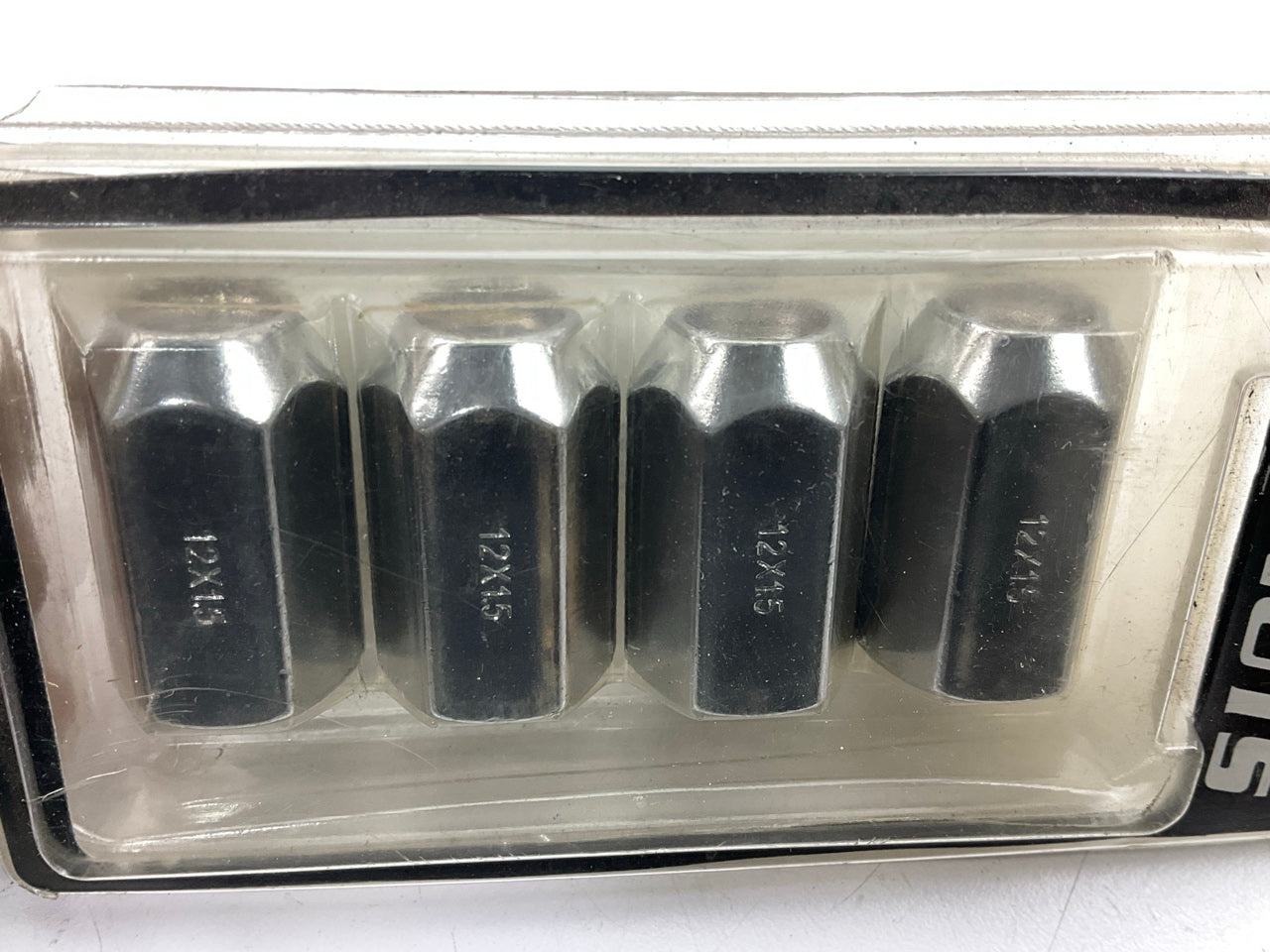 (4) Pilot LN-1001 Acorn Lug Nuts 12mm-1.5 RH 13/16'' Hex