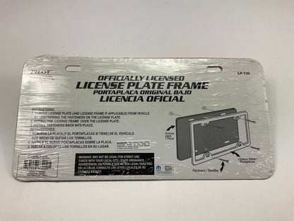 Pilot LP-130 Chrome License Plate Frame For Jeep