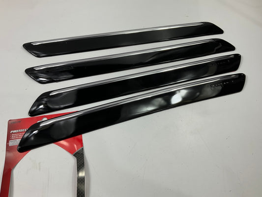 Pilot MD-022E Universal Black Chrome Peel & Stick Bumper Protective