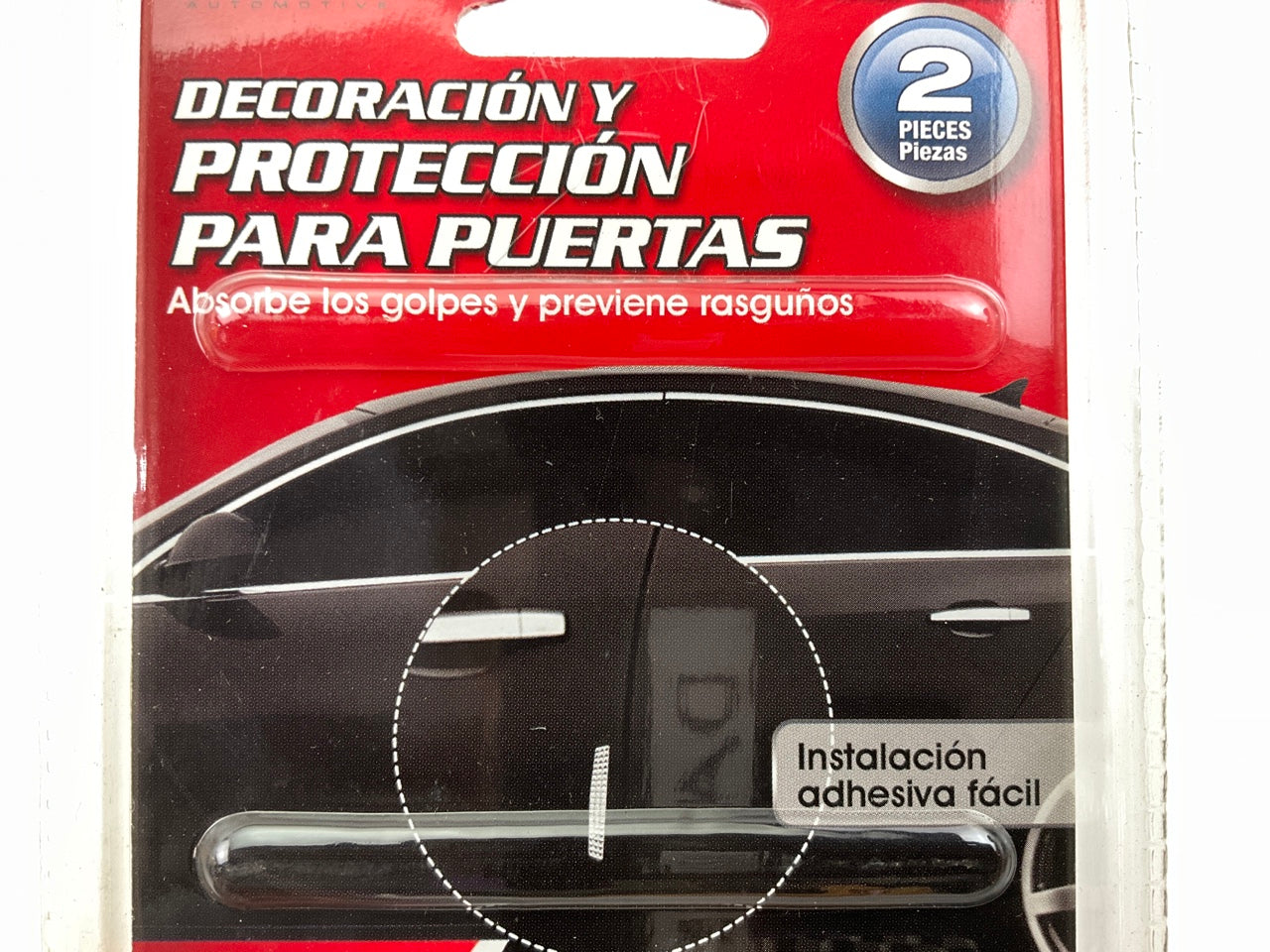 Pilot MD-030C Accent Door Guard, Chrome, 2PC, 7.6'' X 4'' X 0.5''