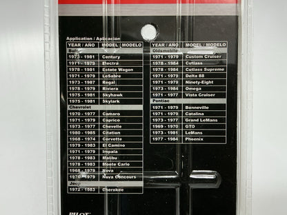 (2) Pilot MI1010 Mirror Glass - 1972-1973 Chevrolet Chevelle, 1968-1979 Caprice