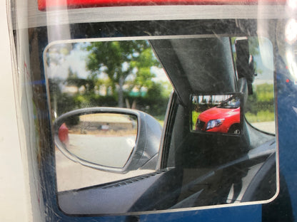 Pilot Automotive MI-142 Adjustable Pillar Mount Blind Spot Mirror, Single