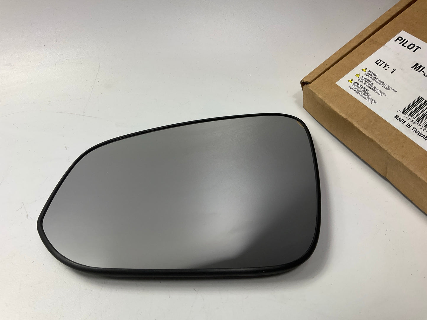 Pilot MI-3426 Left Mirror Glass, Heated, For 2013-2018 Toyota RAV4