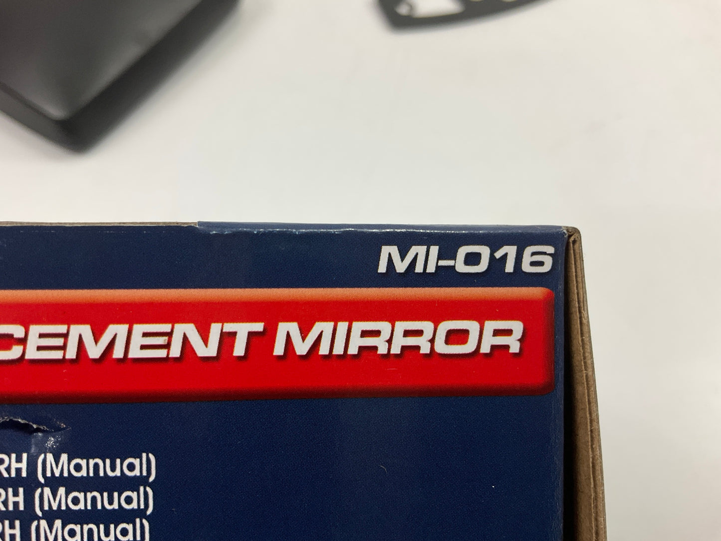 Pilot MI016 Front Left Drivers Side Manual Door Mirror