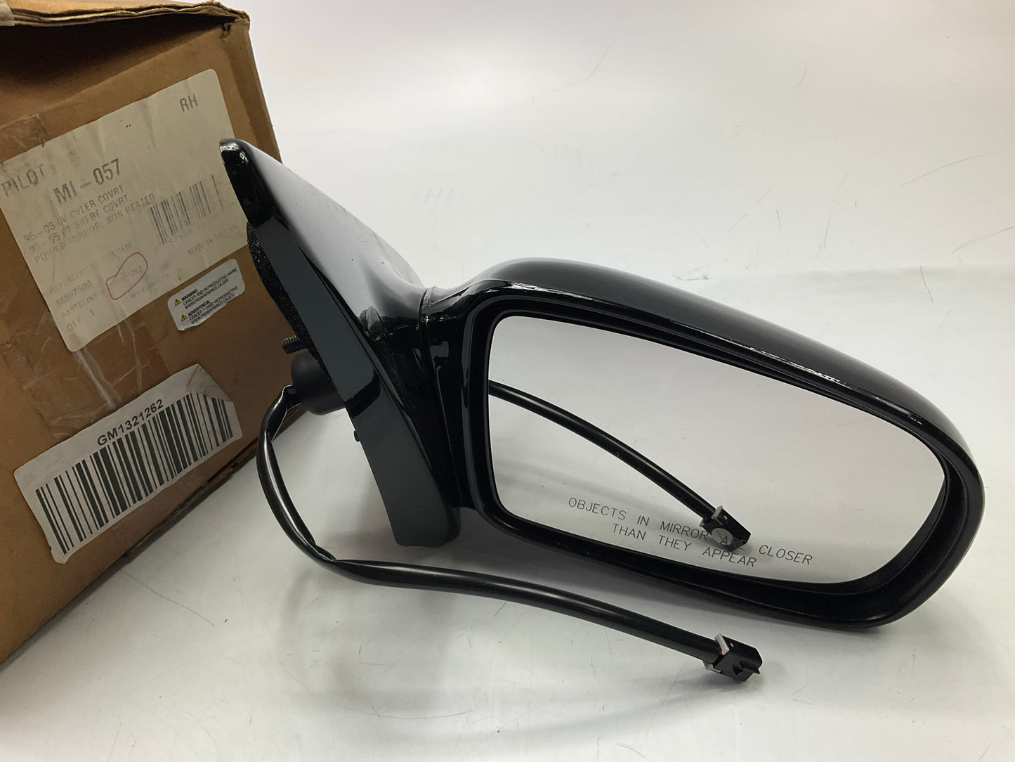Pilot MI057 Right Mirror, Power - 1995-2000 Chevrolet Cavalier, Pontiac Sunfire