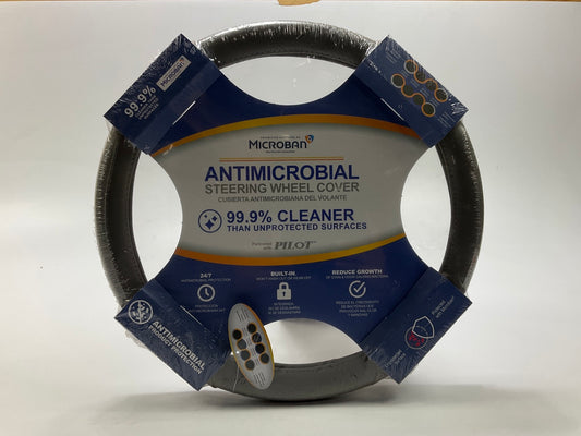 Pilot MIC-001G Steering Wheel Cover 14.5''-15'', Antimicrobial