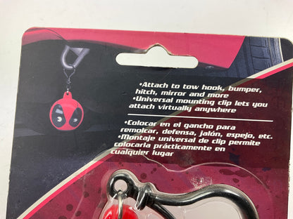 Pilot MVL-0205 Marvel Deadpool Drift Charm, Clips To Tow Hook, Bumper Or Mirror