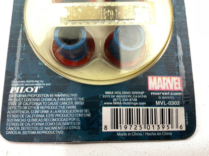 Pilot MVL-0302 Captain America Wheel Valve Stem Caps