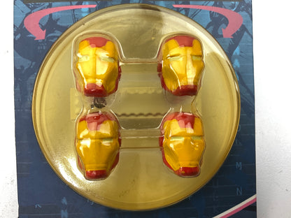 Pilot MVL-0304 Iron Man Wheel Valve Stem Caps