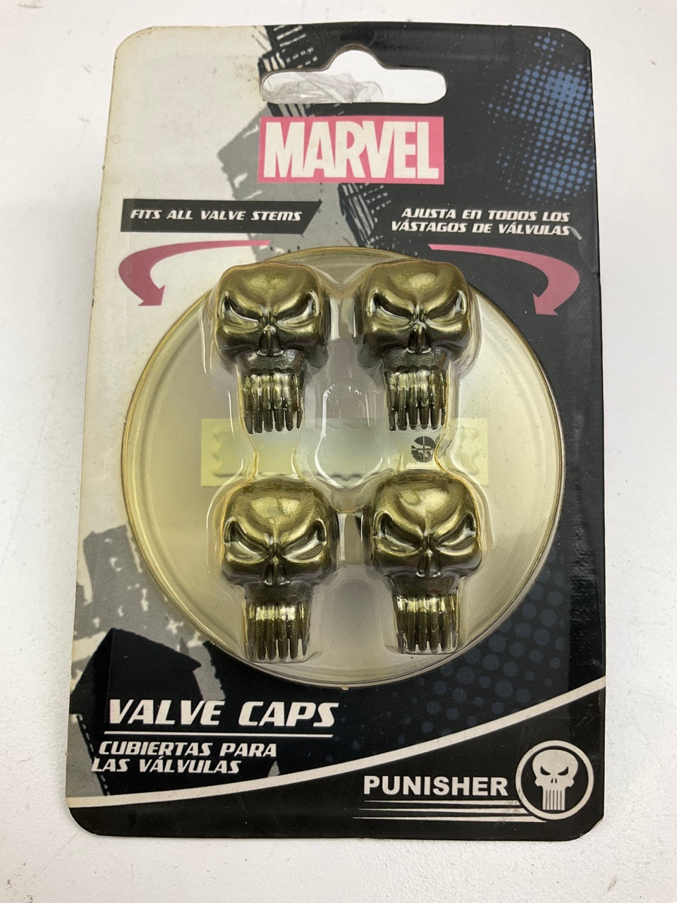 Pilot MVL-0306 Punisher Wheel Valve Stem Caps