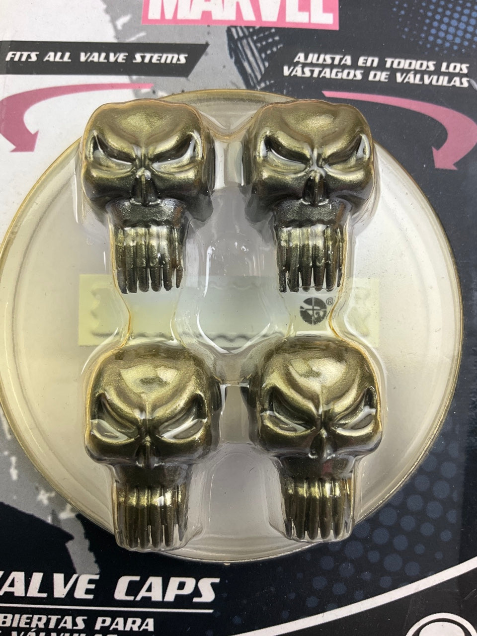 Pilot MVL-0306 Punisher Wheel Valve Stem Caps