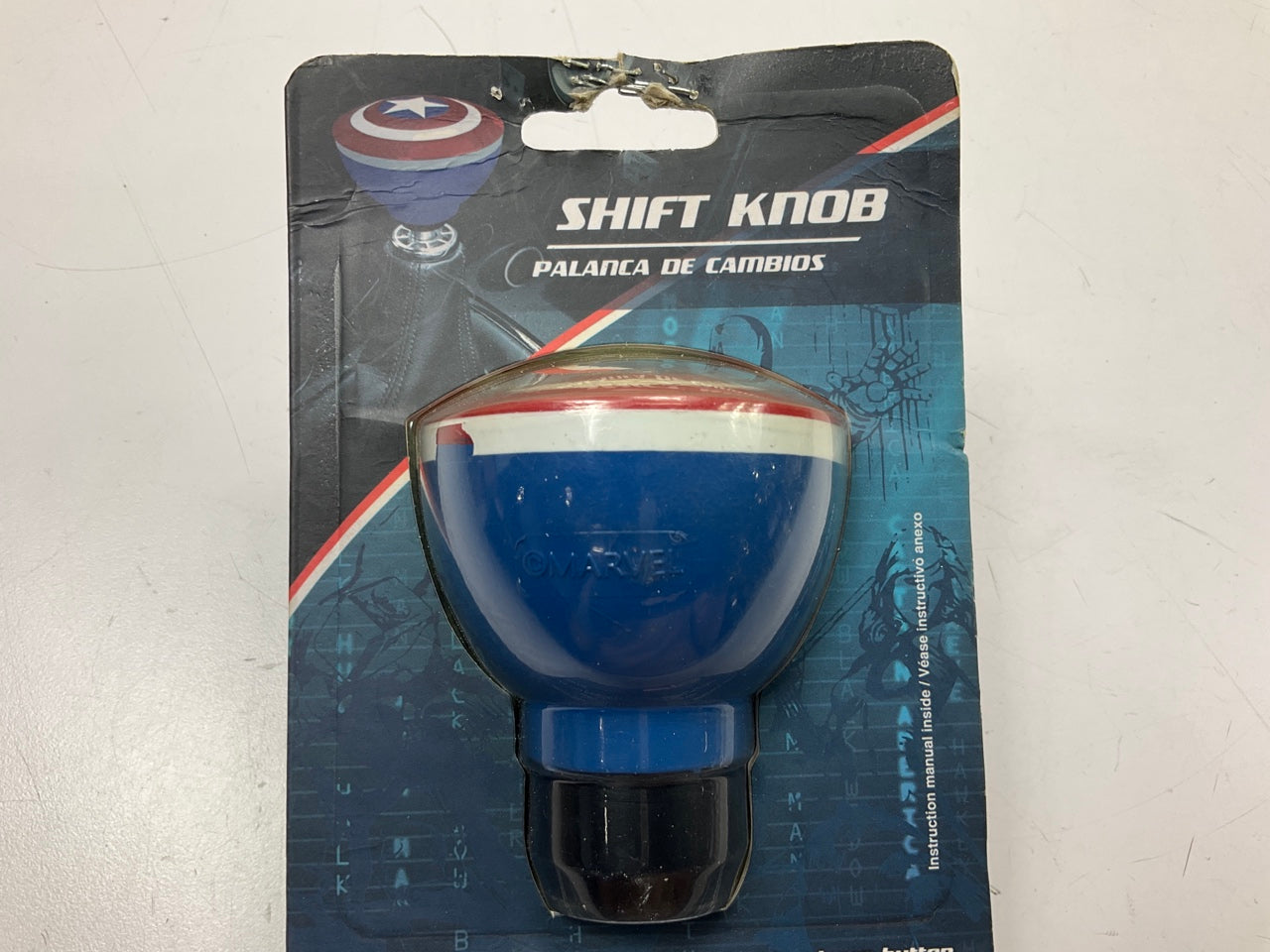 Pilot MVL-0402 Universal Shift Knob Avengers Captain America, W/ Adapters