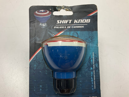 Pilot MVL-0402 Universal Shift Knob Avengers Captain America, W/ Adapters