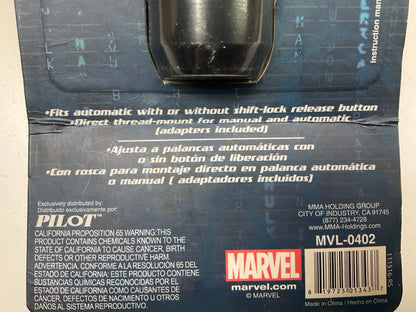 Pilot MVL-0402 Universal Shift Knob Avengers Captain America, W/ Adapters