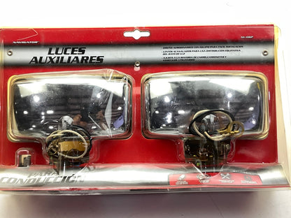 Pilot NV-106P Auxiliary Driving Fog Light Lamp Kit - 5-1/2'' X 3'', 12V H3 55W